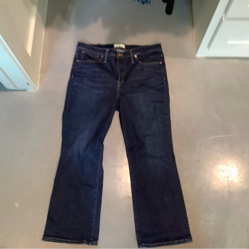 Madewell blue Cali Demi-boot jeans